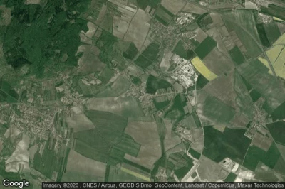 Vue aérienne de Cizkovice