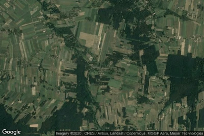 Vue aérienne de Wodzierady