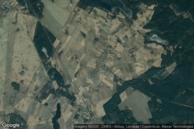 Vue aérienne de Wierzchowo
