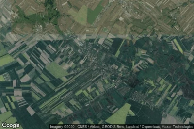 Vue aérienne de Walce