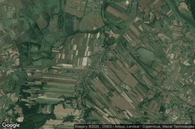 Vue aérienne de Spytkowice