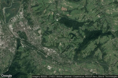 Vue aérienne de Sporysz