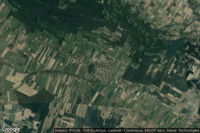 Vue aérienne de Slubice
