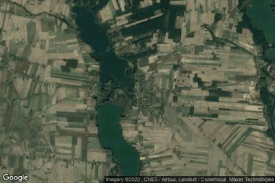Vue aérienne de Skulsk