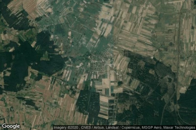 Vue aérienne de Siemkowice