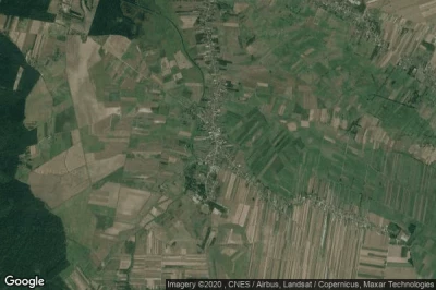 Vue aérienne de Przyrow