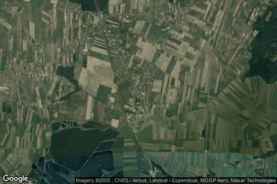 Vue aérienne de Przygodzice