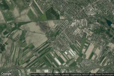 Vue aérienne de Plewiska