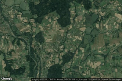 Vue aérienne de Piersciec