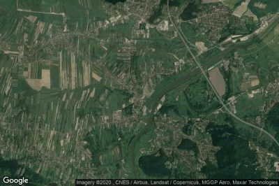 Vue aérienne de Piekary