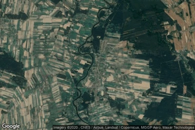 Vue aérienne de Osjakow