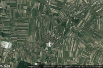 Vue aérienne de Nowe Skalmierzyce
