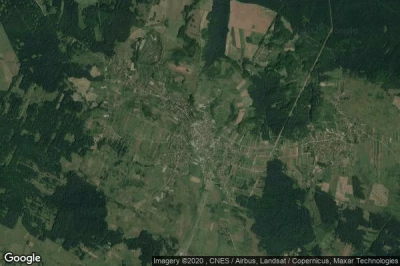 Vue aérienne de Niegowonice