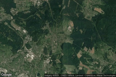 Vue aérienne de Myslachowice