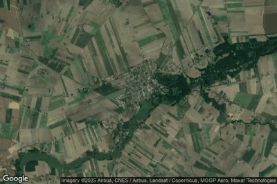 Vue aérienne de Lubraniec
