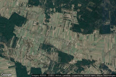 Vue aérienne de Leki Szlacheckie