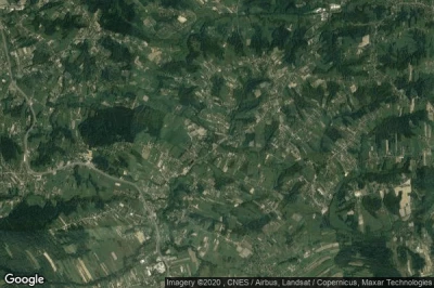 Vue aérienne de Krzyszkowice