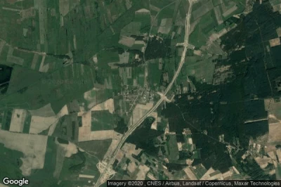 Vue aérienne de Kowalewo