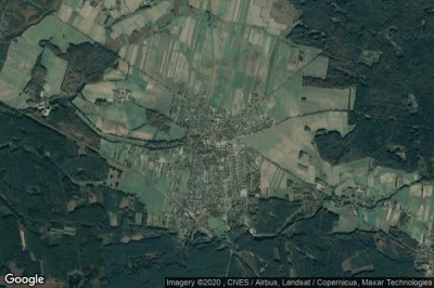Vue aérienne de Koszecin