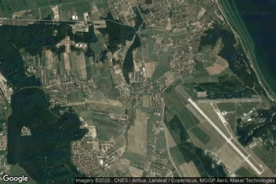 Vue aérienne de Kosakowo