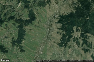 Vue aérienne de Klikuszowa