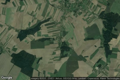 Vue aérienne de Jastrzębie