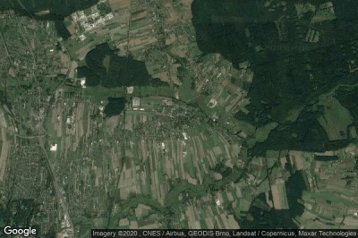 Vue aérienne de Jankowice