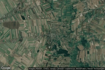 Vue aérienne de Grzegorzew