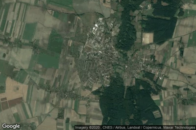 Vue aérienne de Gora