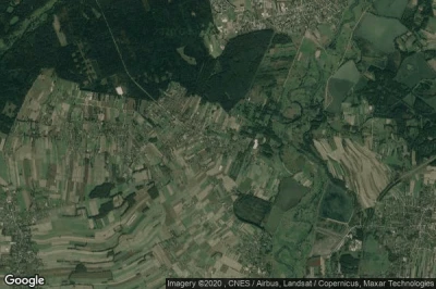Vue aérienne de Gilowice
