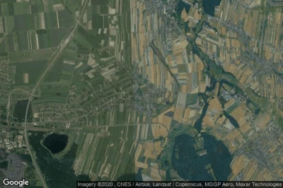 Vue aérienne de Gieraltowice
