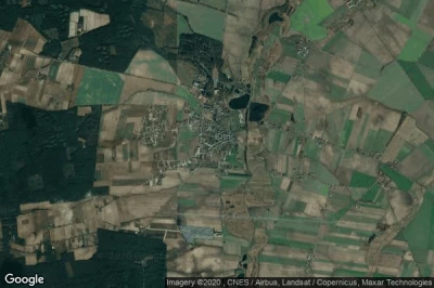 Vue aérienne de Czerniejewo