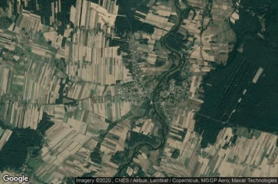 Vue aérienne de Burzenin