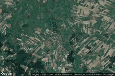 Vue aérienne de Biezun