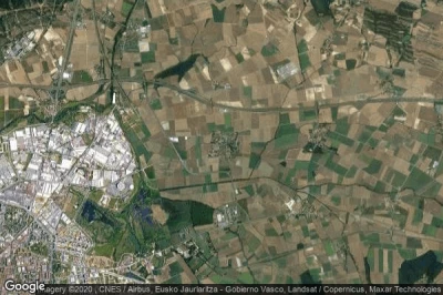 Vue aérienne de Zurbano
