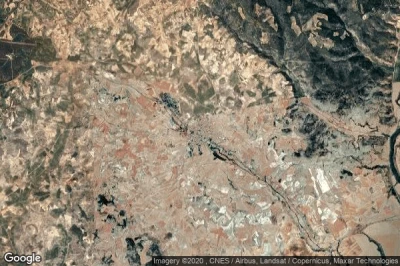 Vue aérienne de Yebra