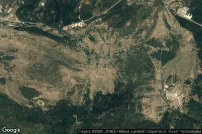 Vue aérienne de Vilviestre del Pinar