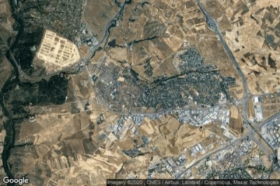 Vue aérienne de Villaviciosa de Odon