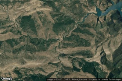 Vue aérienne de Villavelayo