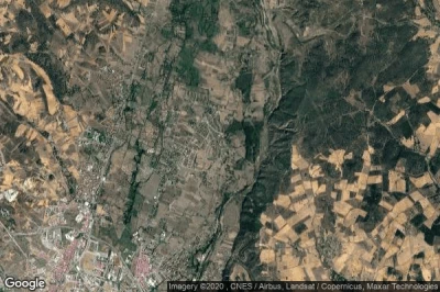 Vue aérienne de Villarrodrigo de las Regueras
