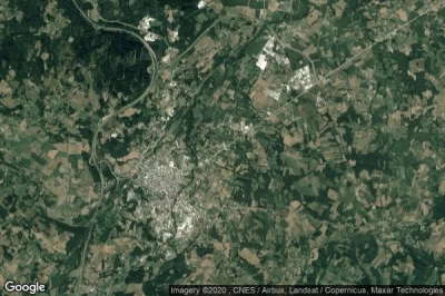 Vue aérienne de Vilar de Sarria