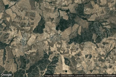 Vue aérienne de Villanueva de Perales