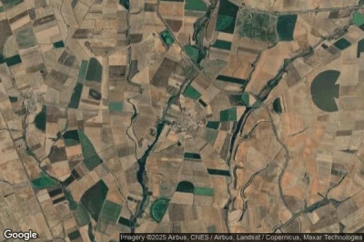 Vue aérienne de Villamoratiel de las Matas