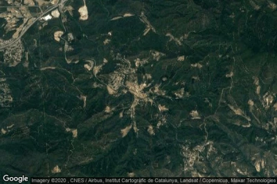 Vue aérienne de Vallgorguina