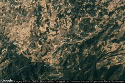 Vue aérienne de Vallclara