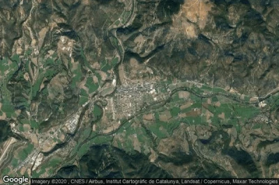 Vue aérienne de la Seu d'Urgell