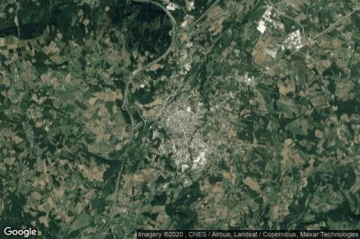 Vue aérienne de Sarria