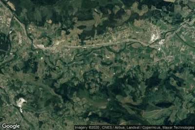 Vue aérienne de San Román