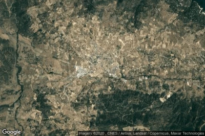 Vue aérienne de San Martín de Valdeiglesias