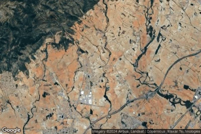 Vue aérienne de Sant Jaume dels Domenys